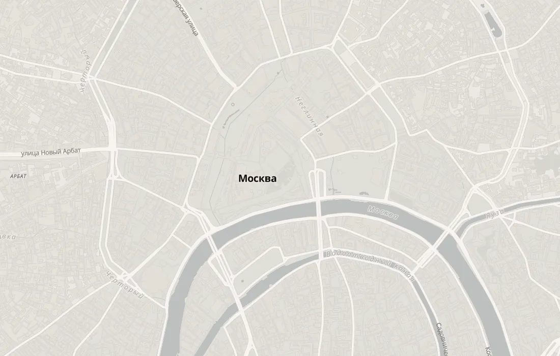Карта: доходные дома Москвы, 60 мест